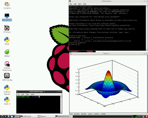 Raspbian wheezy running octave.png